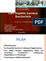 11 - Les Impôts Locaux Sectoriels