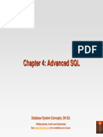 Chapter 4: Advanced SQL