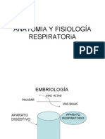 Anatomia y Fisiología Respiratoria