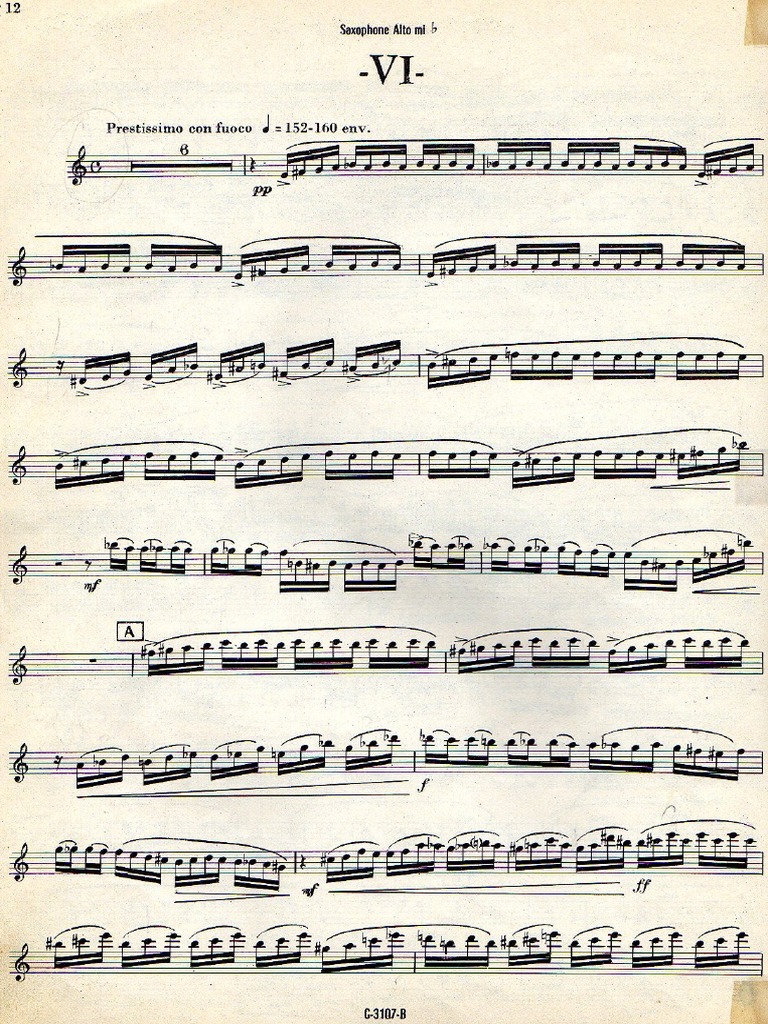 Ida Gotkovsky Pathetic Story No6 (Alto Saxophone & Piano) PDF