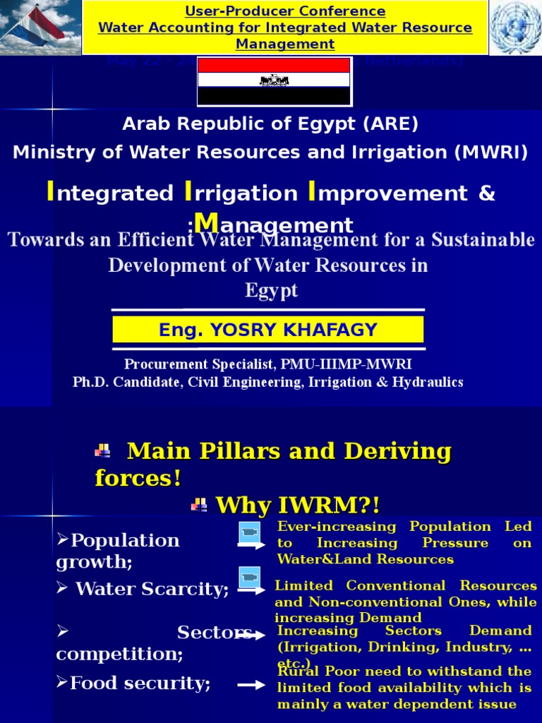 Efficient Water Management in Egypt | PDF | Water Resources | Irrigation
