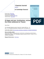Of Dogs and Men: Archilochos, Archaeology and The Greek Settlement of ThasosOwen 2003