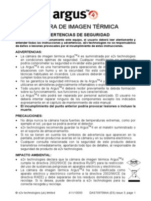 Termica ARGUS | PDF | Cargador de batería | recargable