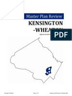 Master Plan Review: Kensington - Wheaton