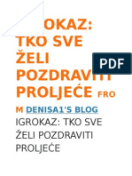 IGROKAZ-ko Zeli Poz Proljece