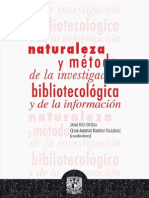 Naturaleza Metodo Investigacion Bibliotecologica