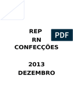REP RN Confecções 2013 Dezembro