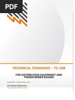 Technical Standard - Ts-108: For Distribution Equipment and Transformer Rooms