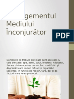 Managementul Mediului Înconjurător