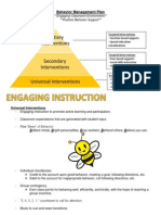 Behavior Management Plan