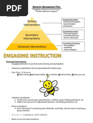 behavior management plan