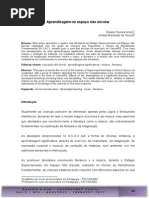 Aprendizagem No Espaco Nao Escolar
