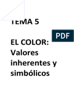 TEMA 5- EL COLOR