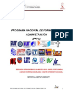 Documento Rector Del Pnfa - Dic2011 - Administracion