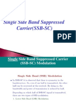 Single Side Band With Suppressed Career