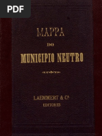 Mapa - Município Neutro - Sec. XIX