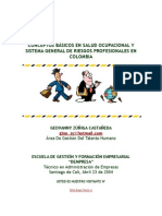 Conceptos Básicos en Salud Ocupacional en Colombia