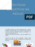 Políticas Educativas en México