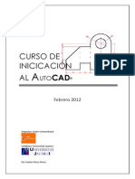 CAD CURSO de Iniciación Autocad