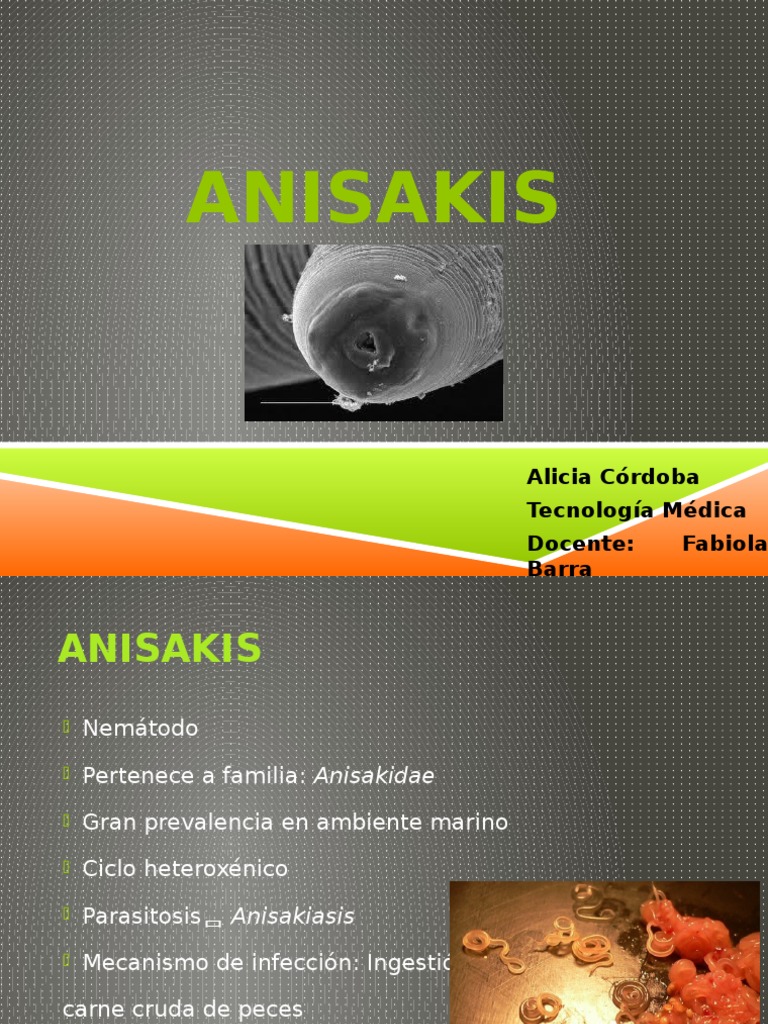 Tratamiento de Anisakis con Albendazol | PDF | Inmunología | Medicina