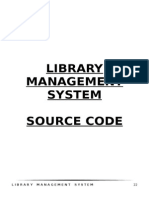 Library Management System 