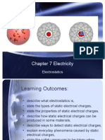 Chapter 7 Electricity: Electrostatics