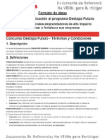 Formulario de idea de Negocio