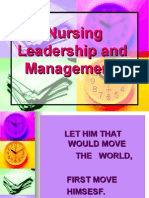 L9 - Nursing Leadership and Management