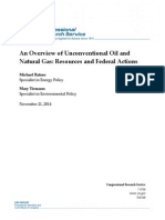 An Overview of Unconventional Oil and Natural Gas: Resources and Federal Actions