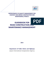 Guidebook for Road Construction and Maintenance Management