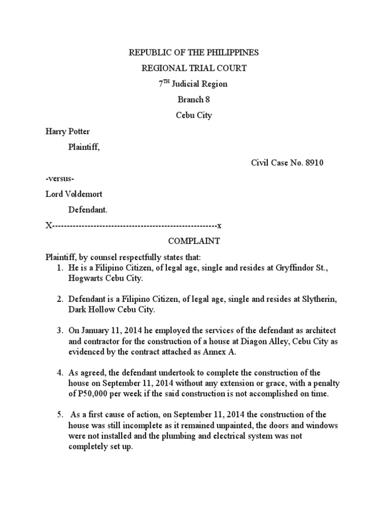 civil-procedure-sample-pleading-pleading-lawsuit
