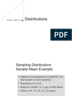 Sampling Distribution