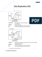 Cellular Respiration (8%) : I. Reactions