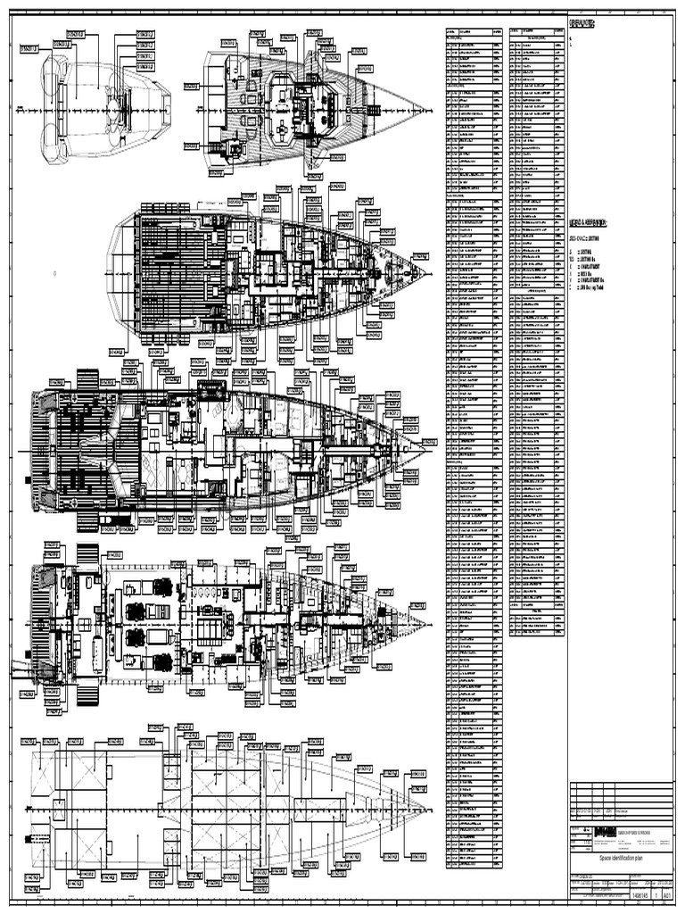 Ship Compartment Layout Overview | PDF | Shipping | Water Transport
