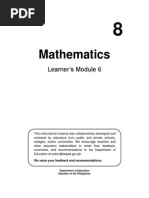 Download math 8 module 6 by Maria Dulcinea Basbas SN255264526 doc pdf