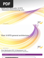 Flexi Multiradio 10 BTS Dimensioning Share