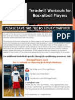 Treadmill Workouts For Basketball Players