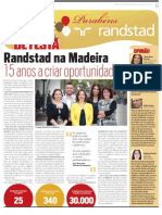 Randstad Madeira Comemora 15 Anos
