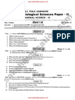 10th Class Science - Paper-2 2012march