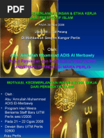 Download MOTIVASI ETIKA KERJA DALAM ISLAM by Ahmad Daud ibn Ishak el-Merbawiy SN25528513 doc pdf
