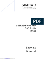 Simrad rd68 VHF Manual