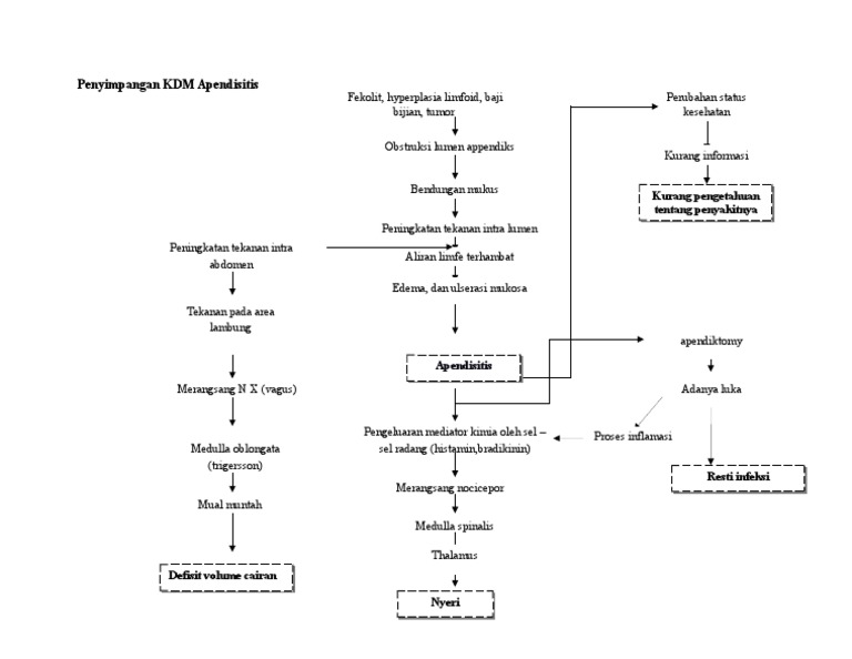 Penyimpangan Kdm Appendicitis