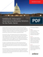 Compliance, Information Governance & eDiscovery Solutions for the Public Sector