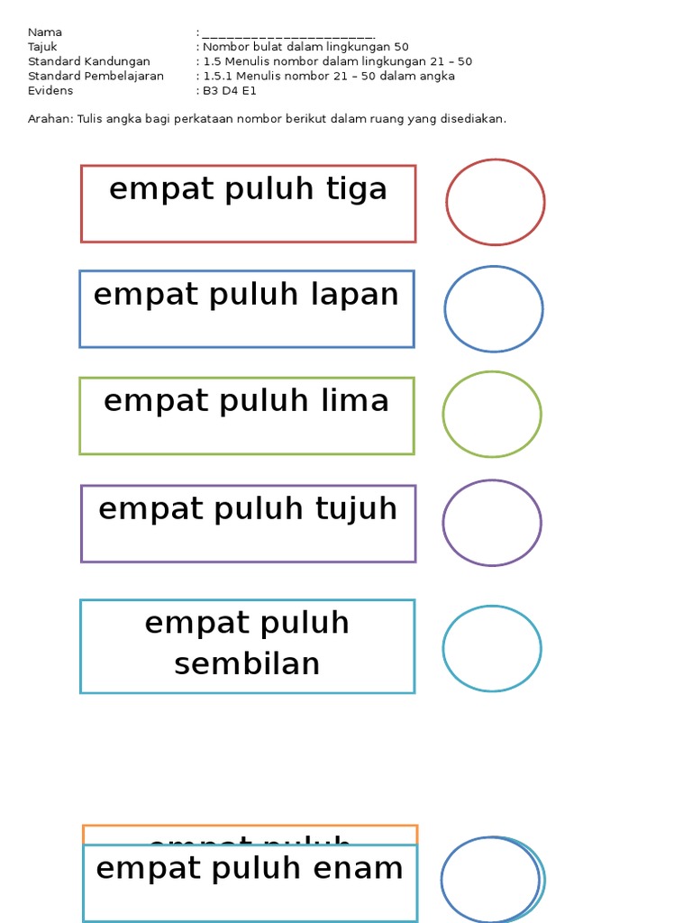 Lembaran Kerja Mt 21 50