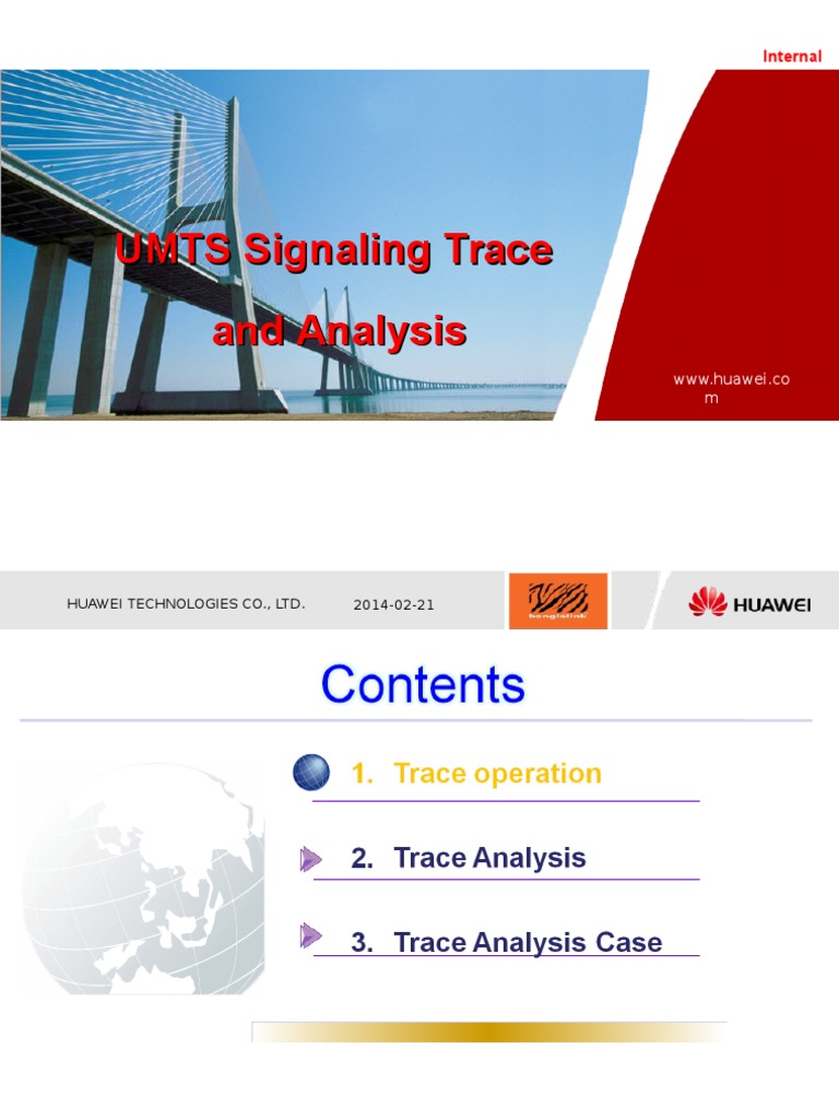 UMTS Signaling Trace Analysis Guide | PDF | Mobile Telecommunications ...
