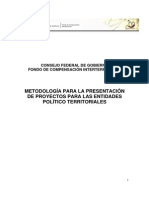 Metodologia Formulacion Proyectos Fci II