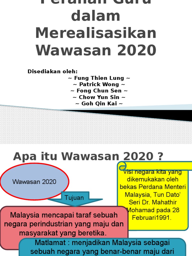 Wawasan 2020  PDF