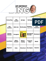 State of The City Bingo