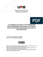 Pobreza en Chile y Su Enfrentamiento Como Problema de Estado