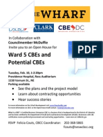 Wharf CBE Open House 2-10-15